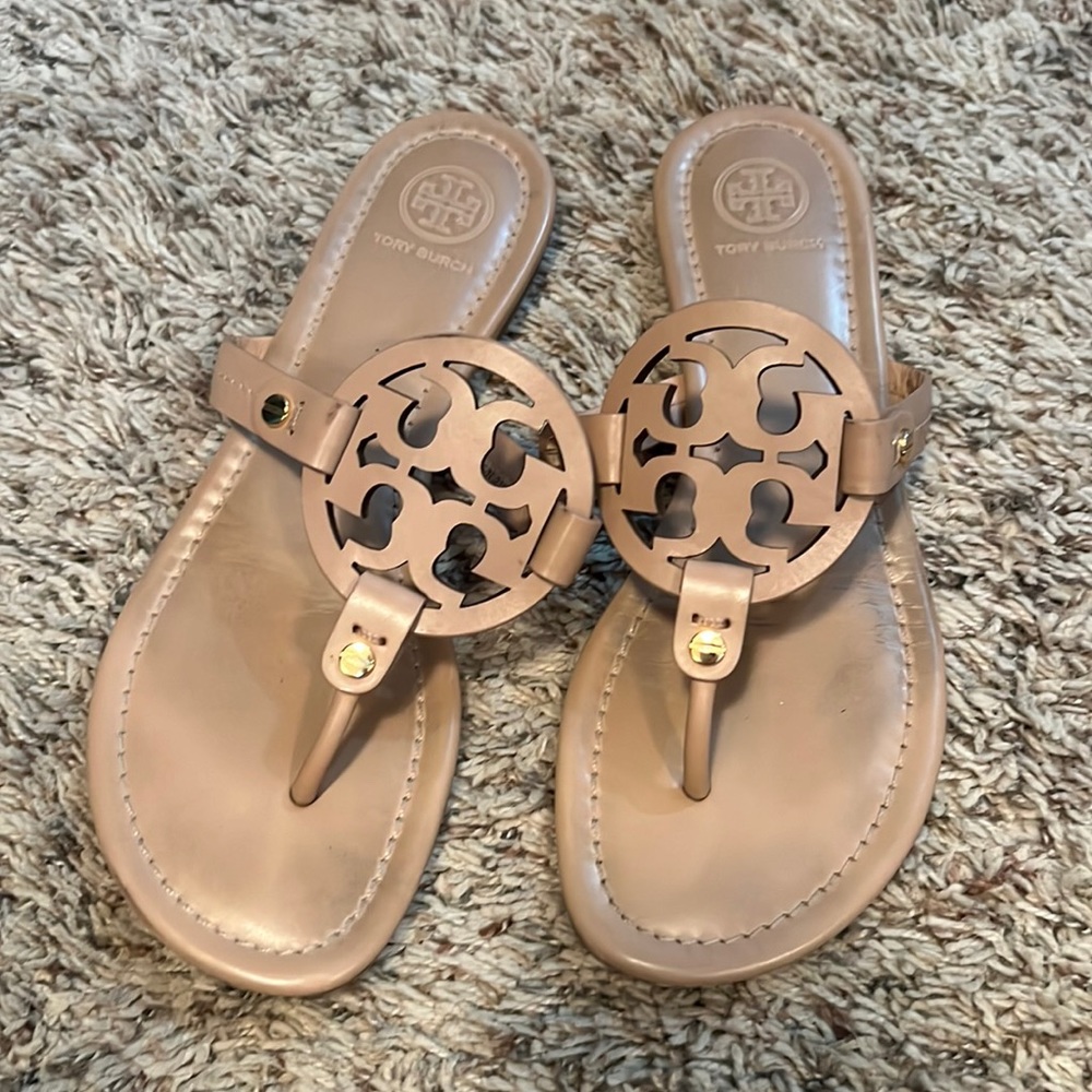 Tory Burch Miller Original Sandal with Dust Bag